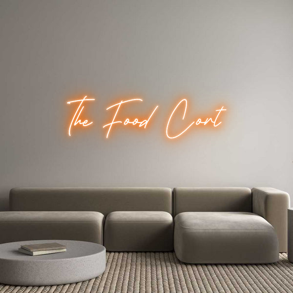 Individuelles Neon: The Food Cort