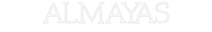 Individuelles Neon: ALMAYAS