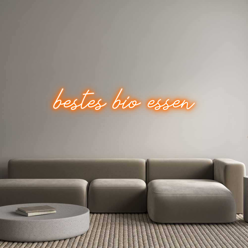 Individuelles Neon: bestes bio es...
