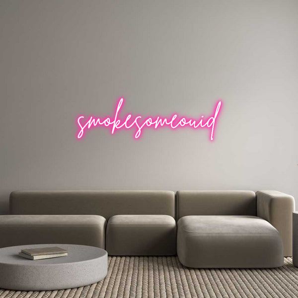 Individuelles Neon: smokesomeouid