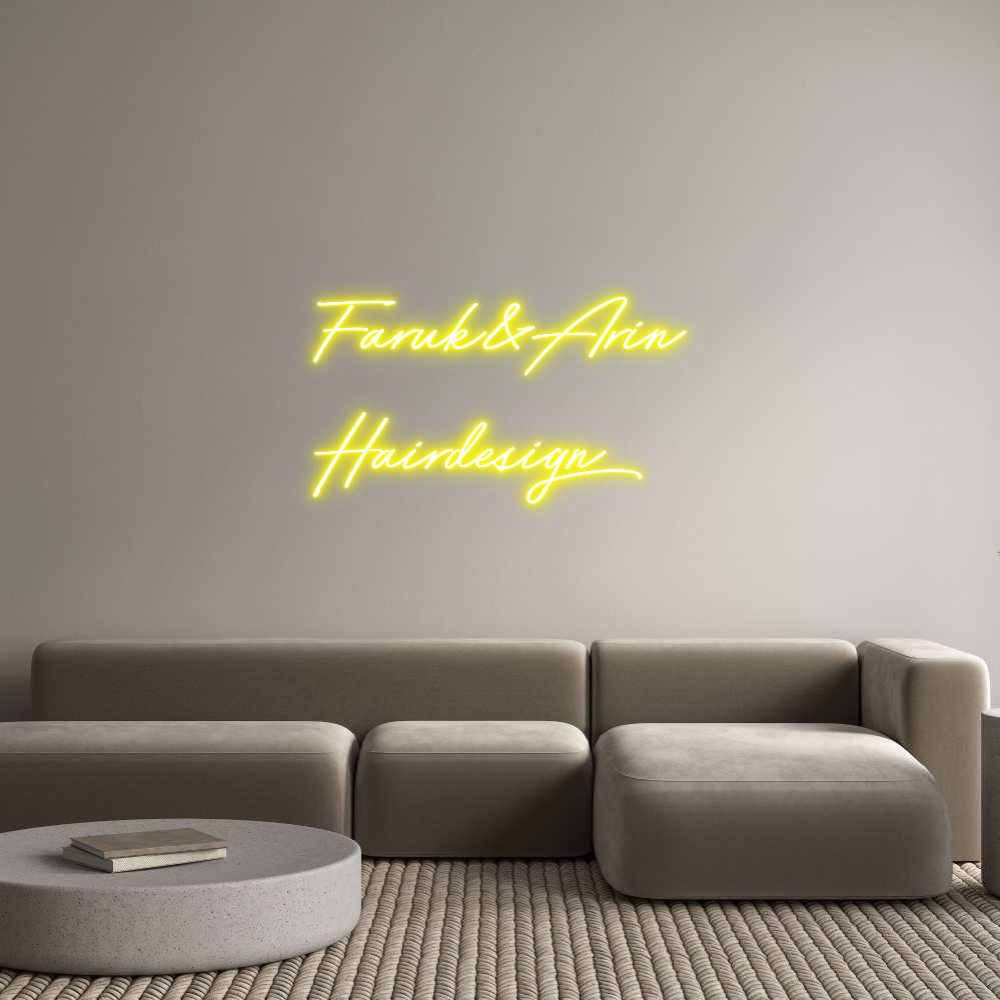 Individuelles Neon: Faruk&Arin
H...