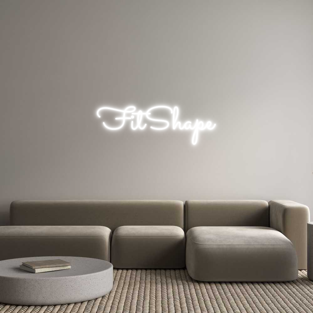 Individuelles Neon: FitShape