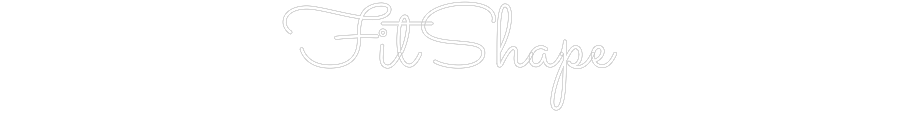Individuelles Neon: FitShape