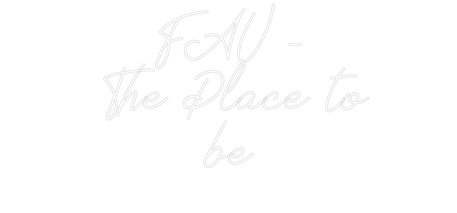 Individuelles Neon: FAU -
 The P...