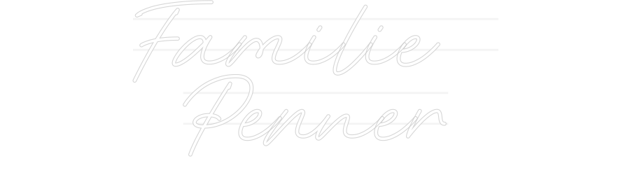 Individuelles Neon: Familie 
Pen...