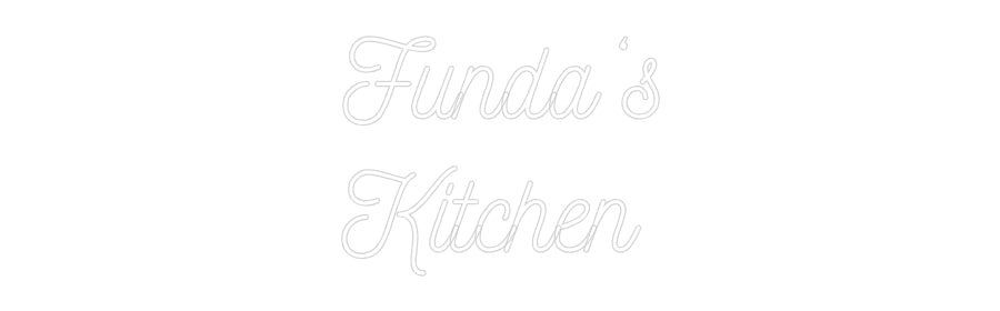 Individuelles Neon: Funda‘s
Kitc...