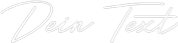 Individuelles Neon: Dein Text