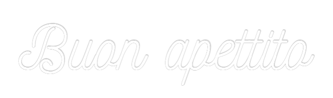 Individuelles Neon: Buon apettito