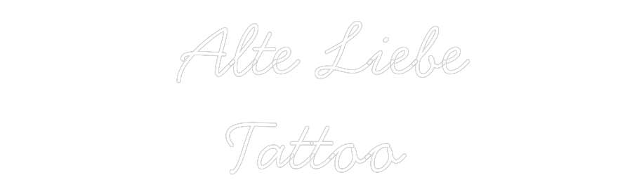 Individuelles Neon:  Alte Liebe
...