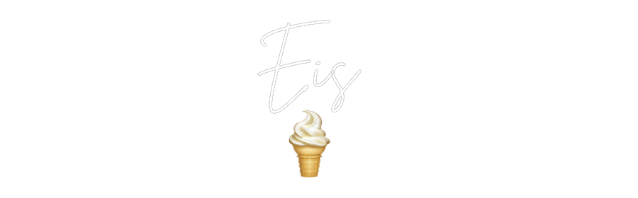 Individuelles Neon: Eis 
🍦