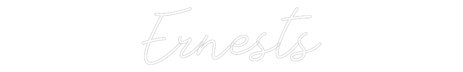 Individuelles Neon: Ernests