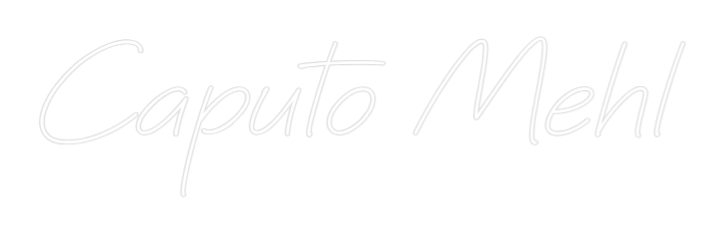 Individuelles Neon: Caputo Mehl