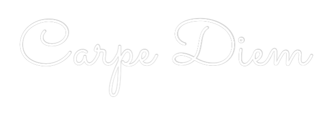 Individuelles Neon: Carpe Diem