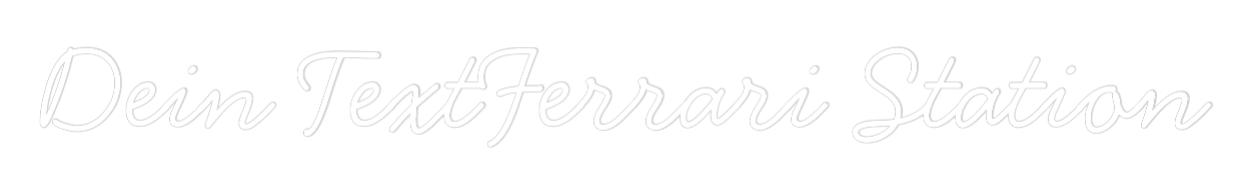 Individuelles Neon: Dein TextFerr...