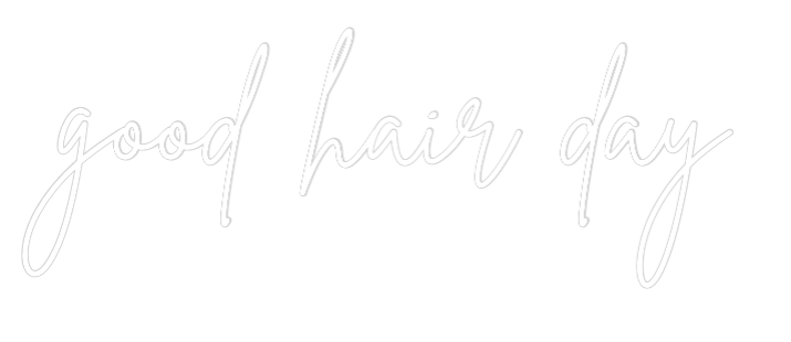 Individuelles Neon: good hair day