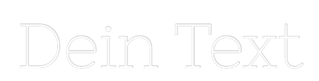 Individuelles Neon: Dein Text