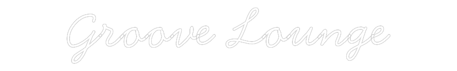 Individuelles Neon: Groove Lounge