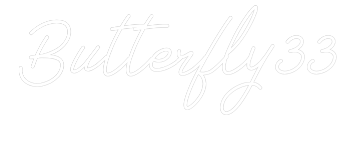 Individuelles Neon: Butterfly33