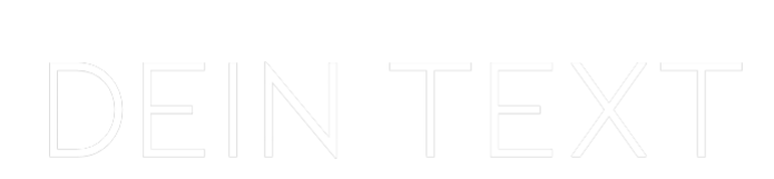 Individuelles Neon: Dein Text