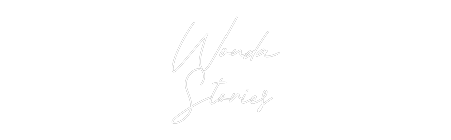 Individuelles Neon: Wonda
Stories