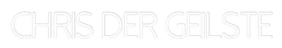 Individuelles Neon: Chris der Gei...
