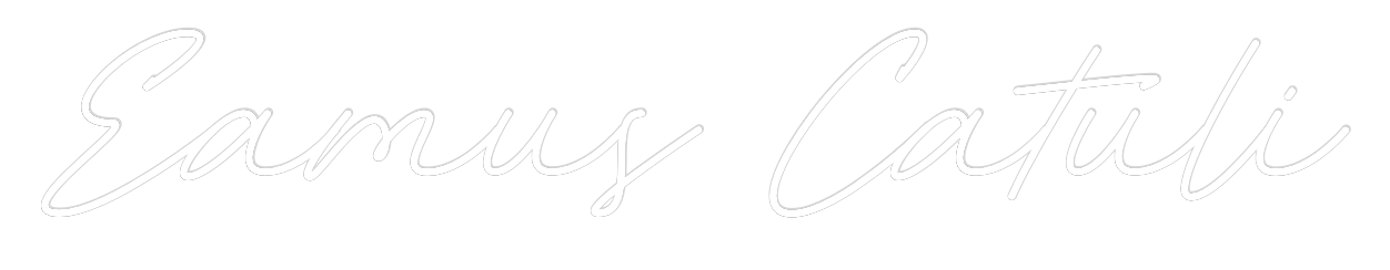 Individuelles Neon: Eamus Catuli