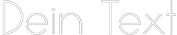 Individuelles Neon: Dein Text