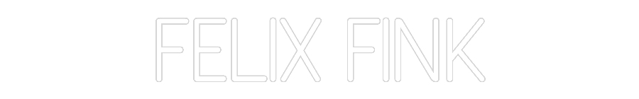 Individuelles Neon: Felix Fink