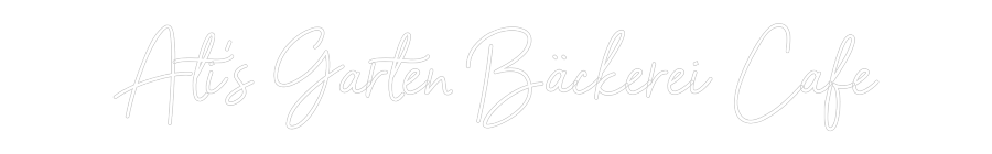 Individuelles Neon: Ati's Garten ...