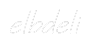 Individuelles Neon: elbdeli