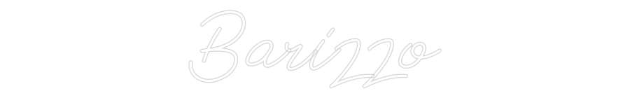 Individuelles Neon: Barizzo