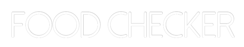Individuelles Neon: Food Checker