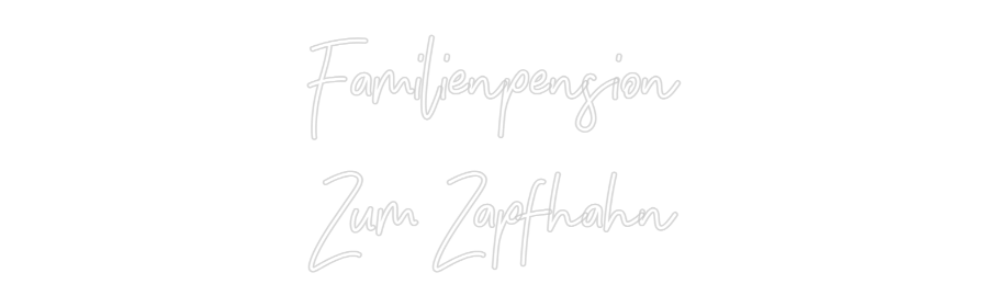 Individuelles Neon: Familienpensi...