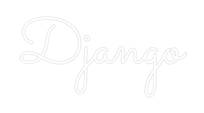 Individuelles Neon: Django