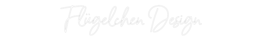 Individuelles Neon: Flügelchen De...