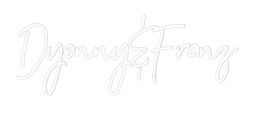 Individuelles Neon: Dyonny&Franz