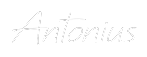 Individuelles Neon: Antonius