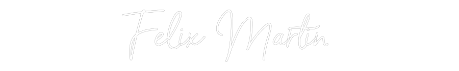 Individuelles Neon: Felix Martin