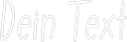 Individuelles Neon: Dein Text