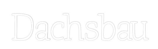 Individuelles Neon: Dachsbau