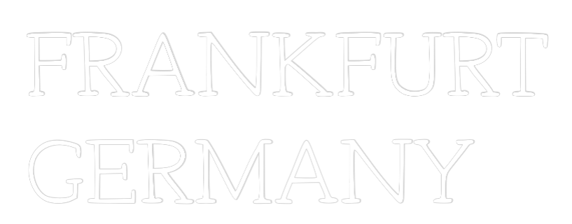 Individuelles Neon: FRANKFURT
GE...