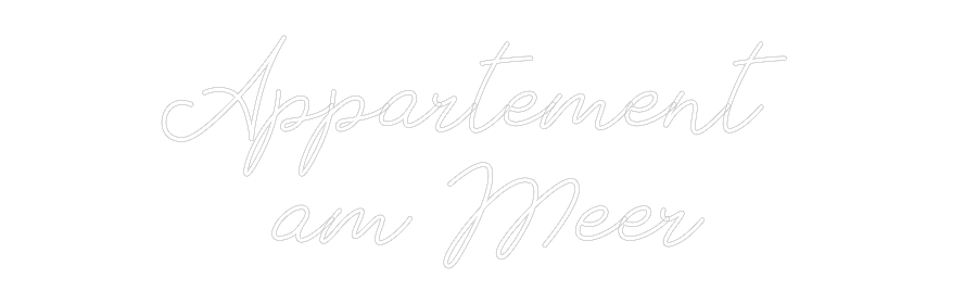 Individuelles Neon: Appartement 
...
