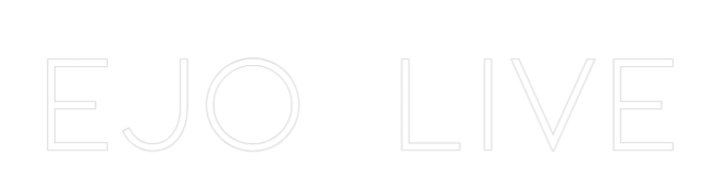 Individuelles Neon: EJO  LIVE