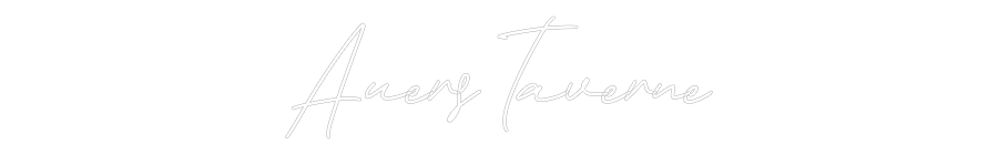 Individuelles Neon: Auers Taverne