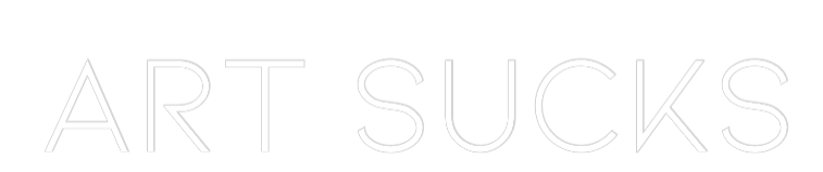 Individuelles Neon: ART SUCKS