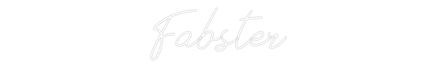 Individuelles Neon: Fabster