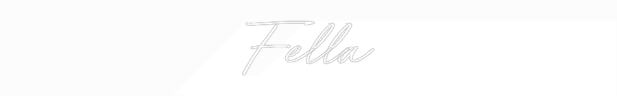 Individuelles Neon: Fella