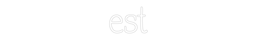 Individuelles Neon: est