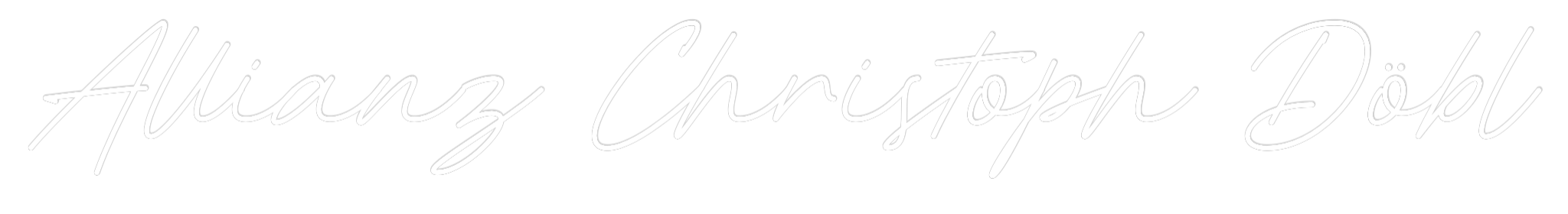 Individuelles Neon: Allianz Chris...