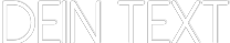 Individuelles Neon: Dein Text